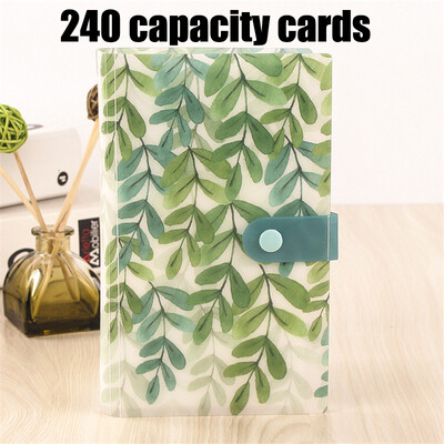 120/240 Capacity Cards Holder Binders Άλμπουμ για επιτραπέζια παιχνίδια 6*9cm Θήκη μανίκι καρτών 9 χρωμάτων
