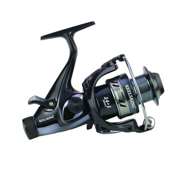 Max 8-25KG Drag 14+1 BB Carp Front Rear Double Brake Spinning Fishing Reel Метална шпула риболовни инструменти риболовна макара солена вода