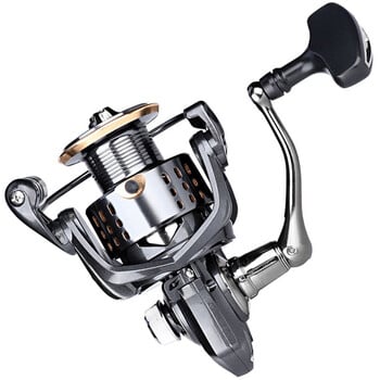 Surfcasting Sea Reel Черна въртяща се риболовна макара No Gap Серия High-casting Reel Предавателно отношение: 5,2:1/4,9:1 Макара за морски риболов