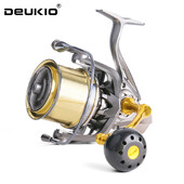 DEUKIO Big Spinning Fishing Reel 8000 10000 12000 Max Drag 20KG Sea Reel Free Line Carretilha De Pesca Ψάρια γλυκού νερού