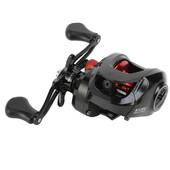 1PCS Червена лява/дясна метална макара Max Drag 8kg Baitcasting риболовна макара Соленоводна/сладководна риболовна макара за костур щука за бас