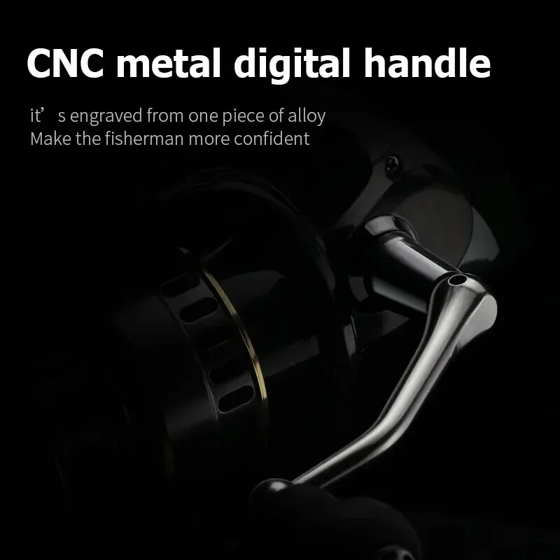 Sukimo ritė sūraus vandens gėlo vandens žvejybos ritė Itin lengvas metalinis rėmas, sklandus, tvirtas didelis greitis, skirtas bet kuriai žuvų rūšiai žvejoti