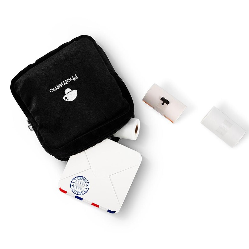 Чанта за съхранение на термичен принтер Phomemo, подходяща за чанта за съхранение на термохартия M02/M02S/M110/M02 Pro
