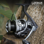 LINNHUE Fishing Reel 1000-6000 16KG Max Drag Rubber Grip αλμυρού νερού γλυκού νερού Spinning Roel Silver Pesca Carp Reel Fishing