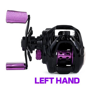 Jauna Baitcasting spole liela ātruma 7,3:1 pārnesumu attiecība saldūdens sālsūdens 10 ātrumu bremžu sistēma, maksimālā pretestība 8 kg makšķerēšanas TANK200H sērija