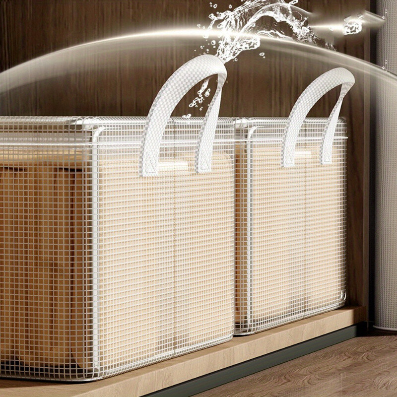 1 пакет издръжлива PVC кутия за съхранение със стоманена рамка и капак, подходяща за домове, общежития и жилищни помещения, органайзер за канцеларски материали