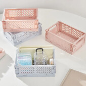 Органайзер за бюро Кошница Подреждаща се кутия за съхранение Кутия за рафтове за канцеларски материали Лента Кутия за слушалки с дръжка Аксесоари за бюро за домашен офис