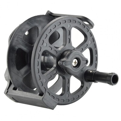 Риболовна макара Сгъваема дръжка Гладка плъзгаща се регулируема въдица с копие Колело за риболовни принадлежности Макара за леене