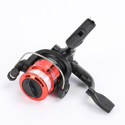 Сгъваема въртяща се риболовна макара със 100 м въдица 5,1:1 предавателно отношение Преносимо свръхлеко колело за риболовна макара