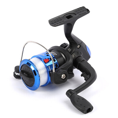 Сгъваема въртяща се риболовна макара със 100 м въдица 5,1:1 предавателно отношение Преносимо свръхлеко колело за риболовна макара