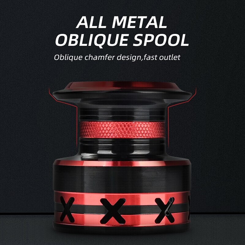 Нова риболовна макара MEREDITH, въртяща се макара 2000-4000 метална резервна макара, макара със солена вода, аксесоари за риболов, риболовни инструменти за шаранска макара