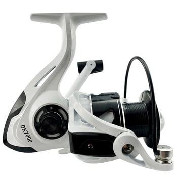 Spinning Fishing Reel White DK2000 3000 4000 5000 6000 7000 10KG Max Drag Carp Καρούλια αλμυρού νερού Bass Pike Wheel Fishing