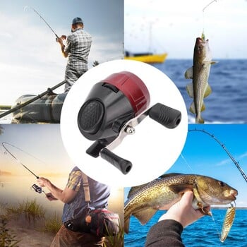 Риболовна макара Slingshot Shoot Portable Spincast риболовна макара BL10S Bait Casting Всички затворени въртящи се макари Риболовно колело