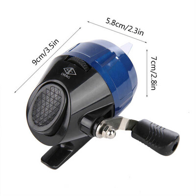 Риболовна макара Slingshot Shoot Portable Spincast риболовна макара BL10S Bait Casting Всички затворени въртящи се макари Риболовно колело