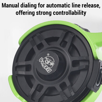 Πλαστικό συρμάτινο κύπελλο Ice Fishing Reel Raft Fishing Wheel Μπροστινός τροχός ψαρέματος για ψάρεμα στον πάγο