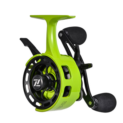 1x макара за леден риболов 3,2:1 предавателно отношение 3+1 лагер вградени макари за сал за риболов на лед със система за магнитно падане Лява/дясна макара за риболов