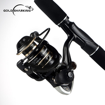 High Speed 5.2:1/4.7:1 Fishing Reel AC/NX 2000-7000 Series Strong Stability Max Drag 12KG Spinning Reel Metal Spool Θαλασσινό νερό