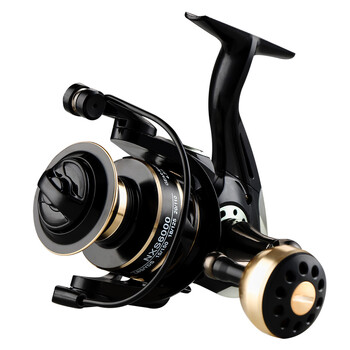 High Speed 5.2:1/4.7:1 Fishing Reel AC/NX 2000-7000 Series Strong Stability Max Drag 12KG Spinning Reel Metal Spool Θαλασσινό νερό