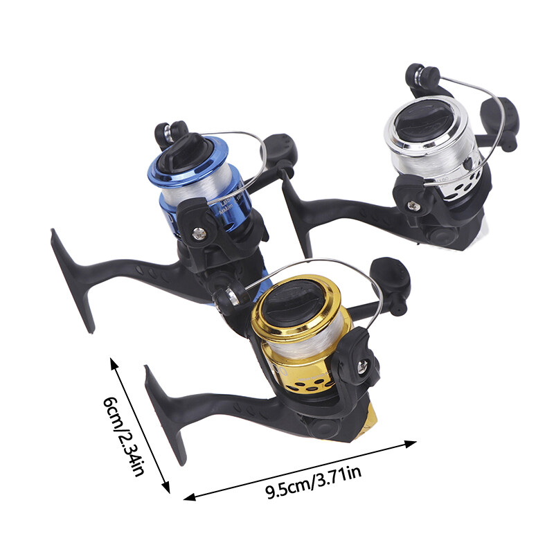 1PC Преносими колела за влачене на риба Свръхлека риболовна макара Съотношение на предавки 5.2:1 Въртяща се макара с 60-метрова въдица Консумативи за риболов