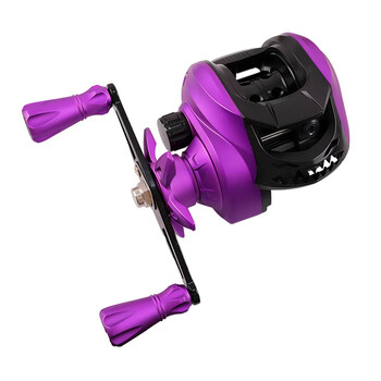 1 τμχ Baitcasting Reel 7.2:1 Υψηλή ταχύτητα με συναγερμό εκφόρτωσης Φυγοκεντρικό σύστημα πέδησης για είδη ψαριών δέλεαρ μέσα σε 20 λίβρες