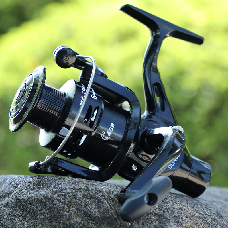 Sougayilang Spinning Fishing Reel 4000 Series 2 Colours 5.2:1 High Speed Gear Ratio Carp Wheel Сладководна соленаводна макара Pesca