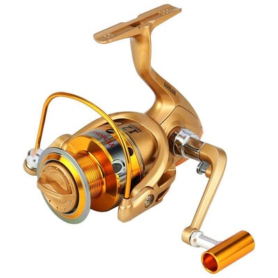 Hf1000-9000 Spinning Reel 5,5:1 4,1:1 Gear Ratio 13 Bearings Μεταλλικό σύρμα κύπελλο Rocker Fishing Roel Fishing tool