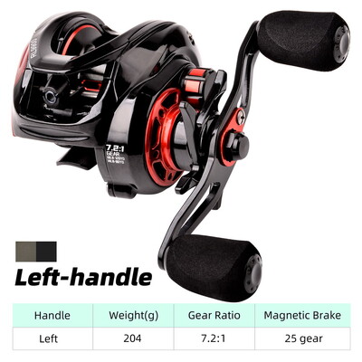 Макара за замятане на стръв Риболовна макара Бяла черна макара Дясна лява ръка Драг мощност 10 кг Колела за риболов на шаран Проследяване на риболов Pesca