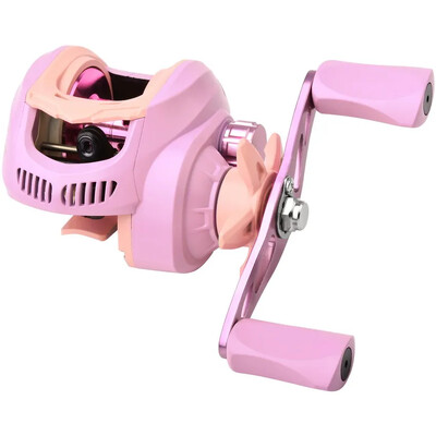 Макара за замятане на примамка 7.2:1 Високоскоростна макара за риболов 10KG Макс драг макари 18+1 BB Ултра лека магнитна спирачна макара за замятане на стръв