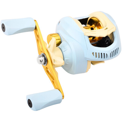 Макара за замятане на примамка 7.2:1 Високоскоростна макара за риболов 10KG Макс драг макари 18+1 BB Ултра лека магнитна спирачна макара за замятане на стръв