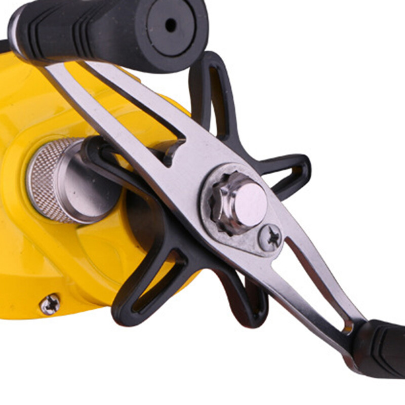 7.2:1 Макара за хвърляне на стръв Запечатана система за плъзгане Дясна лява ръка Нископрофилно риболовно оборудване с високоскоростна риболовна макара Соленоводна стръв