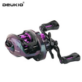 DEUKIO új színes Baitcasting orsó 8 kg Max Drag 6 Bearing 7.1 :1 Áttételi arány horgász orsó Baitcaster orsók Baitcaster fogantyú