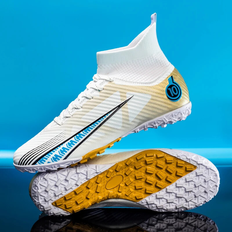 Мъжки футболни обувки FG/TF Професионални унисекс противоплъзгащи детски футболни обувки Тренировка на трева Футболни обувки на открито Маратонки
