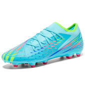 Futballcipők Alacsony boka futballcipők 2024 Újdonság TF/FG Outsole Futsal Unisex Kids Felnőtt Professzionális futballkapcsok