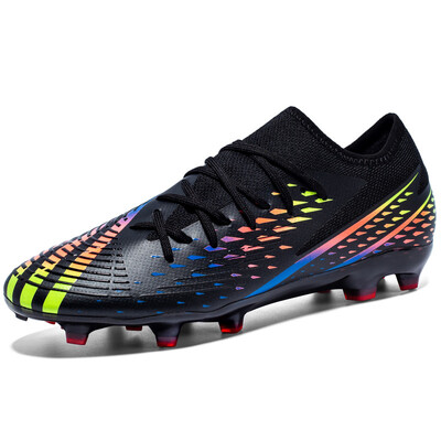 Futballcipők Alacsony boka futballcipők 2024 Újdonság TF/FG Outsole Futsal Unisex Kids Felnőtt Professzionális futballkapcsok
