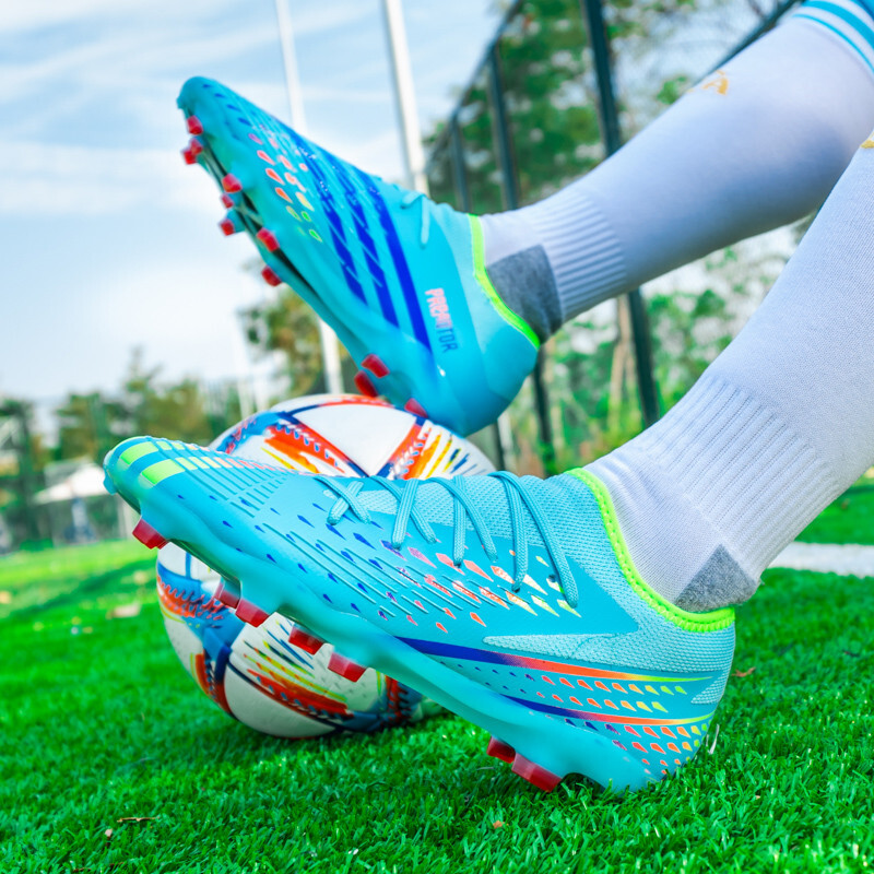 Футболни обувки Ниски глезени Футболни обувки 2024 Ново пристигане TF/FG Външна подметка Футзал Унисекс Деца Възрастни Професионални футболни бутове