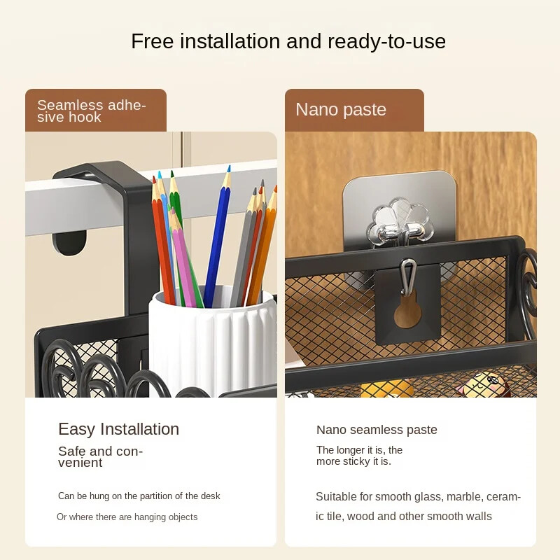 Закачалка за бюро. Желязо. Многопластова рафтова папка. Канцеларски материали. Рафт за съхранение на перваза на прозореца. Синя стойка за саксийни растения. Офис преградна закачалка.