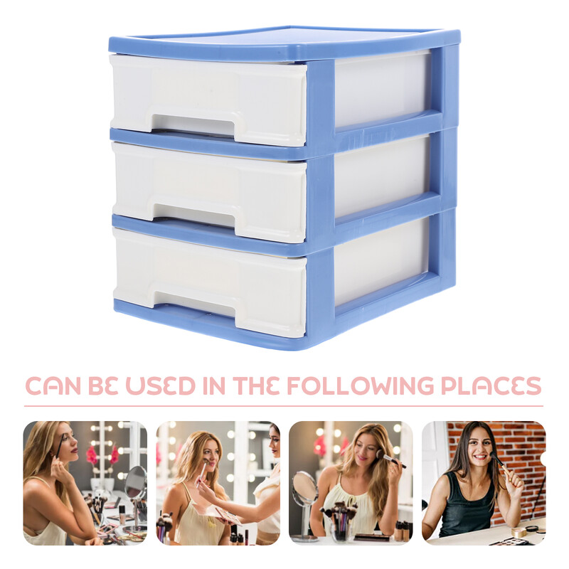 Шкаф Пластмасови чекмеджета за бюро Организатори Кутия за файлове Поставка за документи Кутия за съхранение за организация и съхранение на работния плот