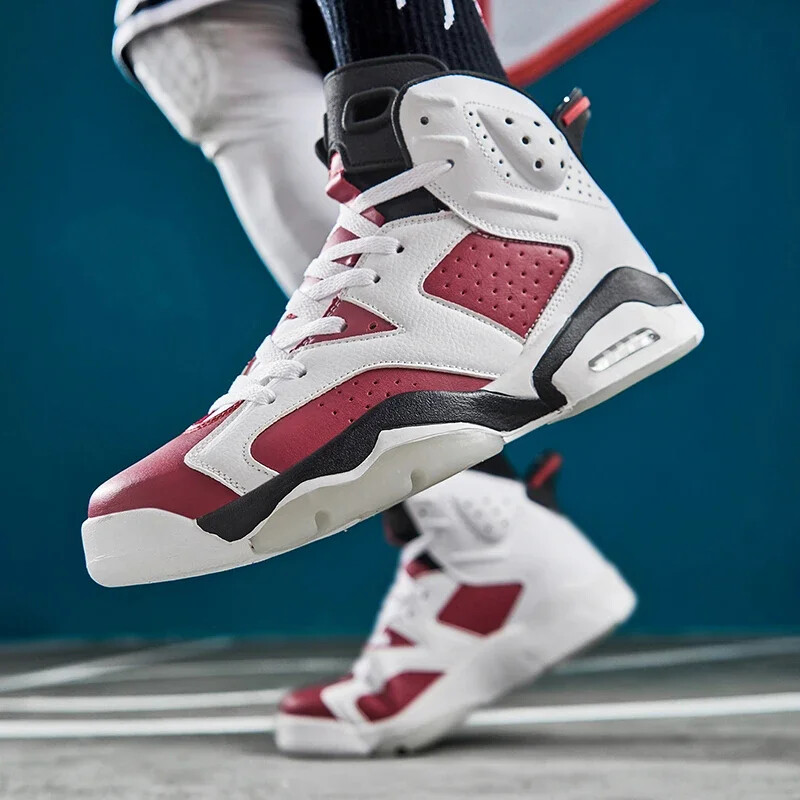 Мъжки баскетболни обувки унисекс омекотяващи антифрикционни спортни обувки Мъжки леки баскетболни маратонки Дамски високи обувки за фитнес