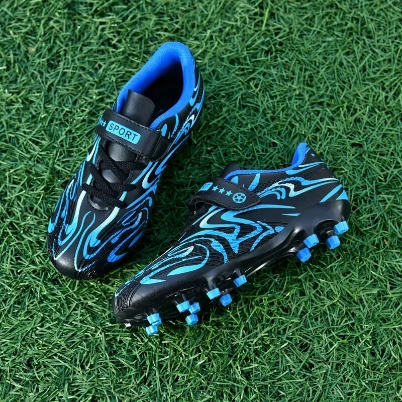2024 Нови детски футболни обувки Футболни тренировки на открито Спортни обувки с дълги нокти Детски футболни обувки против приплъзване