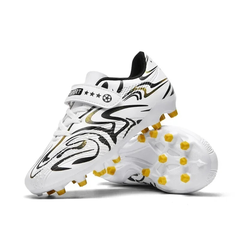 2024 Нови детски футболни обувки Футболни тренировки на открито Спортни обувки с дълги нокти Детски футболни обувки против приплъзване