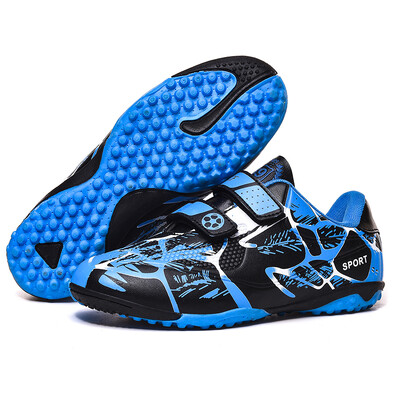 Hot Sale Gyerek focicipők beltéri horoghurok foci kapcsok fiúknak hosszú tüskés futsalcipők gyermek futballcipők botas de fútbol