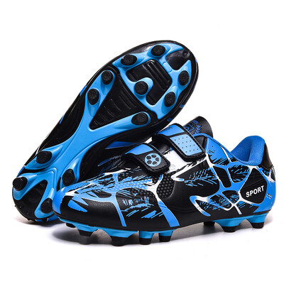 Hot Sale Gyerek focicipők beltéri horoghurok foci kapcsok fiúknak hosszú tüskés futsalcipők gyermek futballcipők botas de fútbol