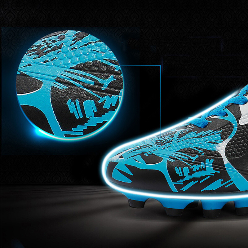 Професионални футболни обувки Детски футболни обувки с дълги шипове FG Футболни обувки за трева на открито Тревни футболни обувки Футболни обувки за момчета Тренировка