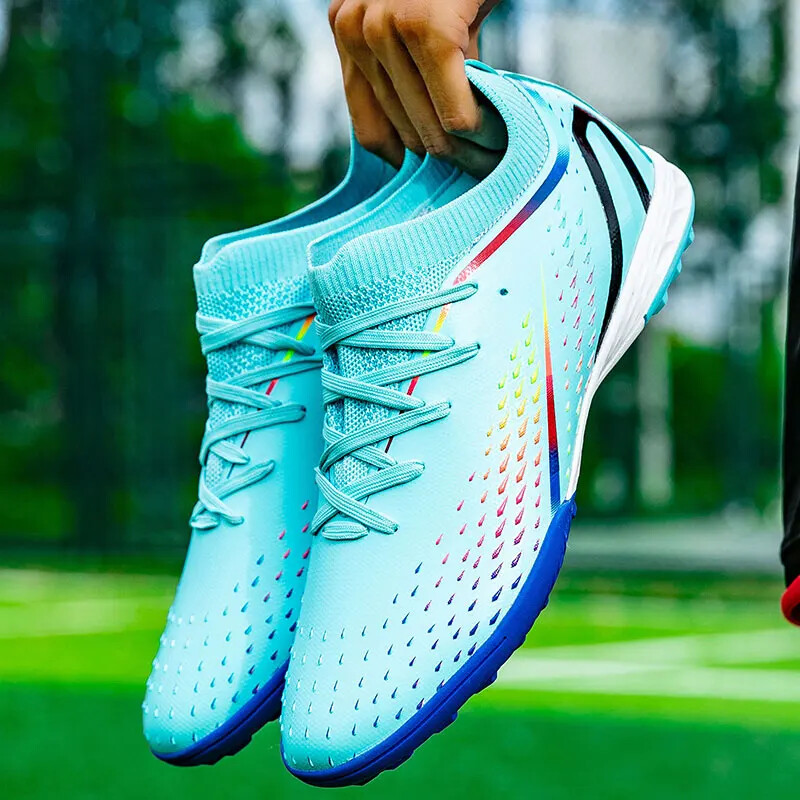 Оригинални мъжки футболни обувки Неплъзгащи се тревни футболни бутли FG Training Футболни обувки Маратонки Футболни обувки за мъже Професионални