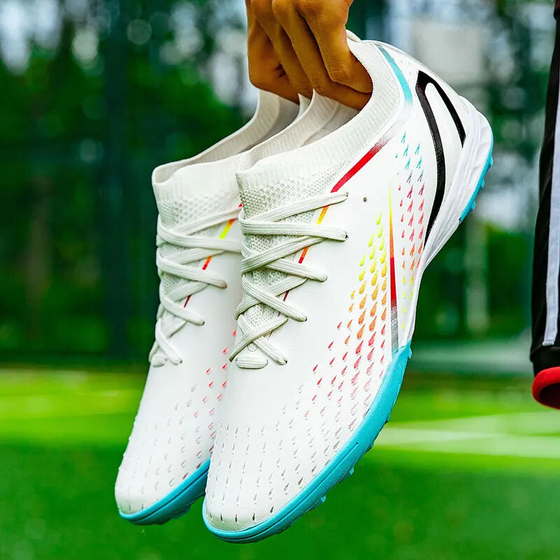 Оригинални мъжки футболни обувки Неплъзгащи се тревни футболни бутли FG Training Футболни обувки Маратонки Футболни обувки за мъже Професионални