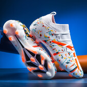 Férfi focicipők hosszú tüskék futballkapcsok beltéri sportcipők professzionális futballcipők Drop Shipping unisex légáteresztő puha