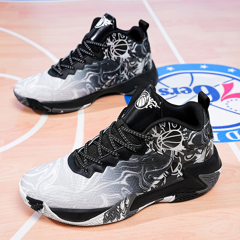 Модни баскетболни обувки за мъже, маратонки, класическа гумена подметка, нехлъзгащи се спортни обувки за тренировка във фитнес зала Zapatillas Masculinas