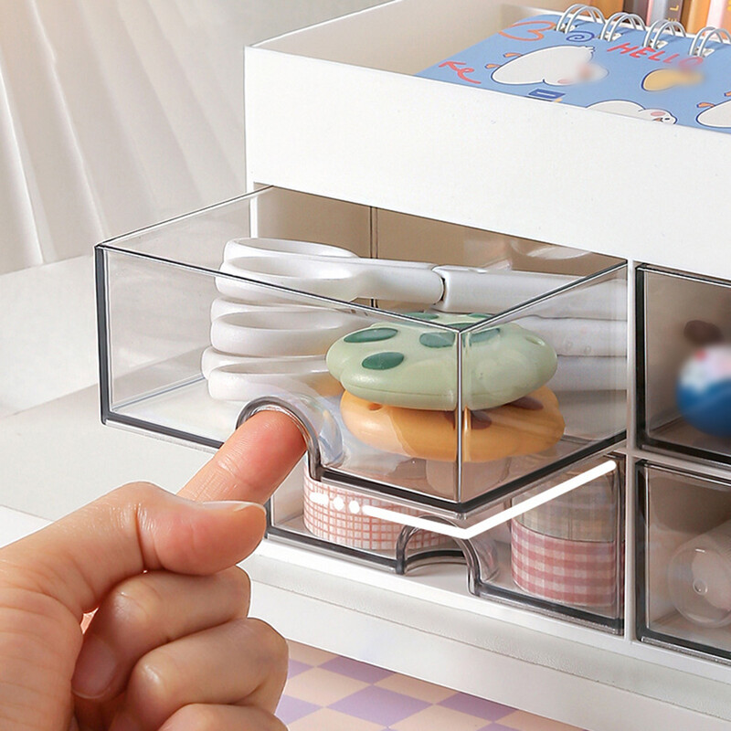 1PC Кутия за съхранение на бюро Многофункционален шкаф за чекмеджета Студентски канцеларски отдел Отдел Бюро Офис Разни места