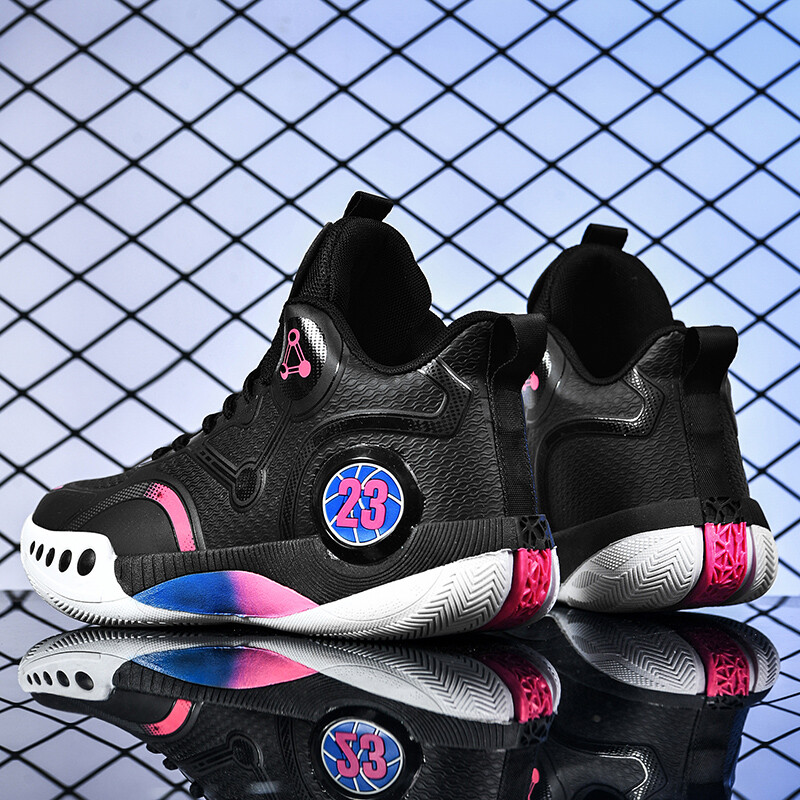 2024 Нови баскетболни обувки Унисекс Баскетболни обувки за открито Момчета Високи спортни обувки Унисекс Тренировъчни спортни обувки