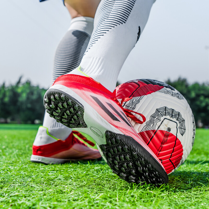 204 Горещо продавани футболни обувки Мъжки футболни бутонки TF/FG Детски устойчиви на износване обувки за тренировка Външни неплъзгащи се маратонки